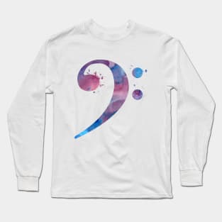 Bass Clef Long Sleeve T-Shirt